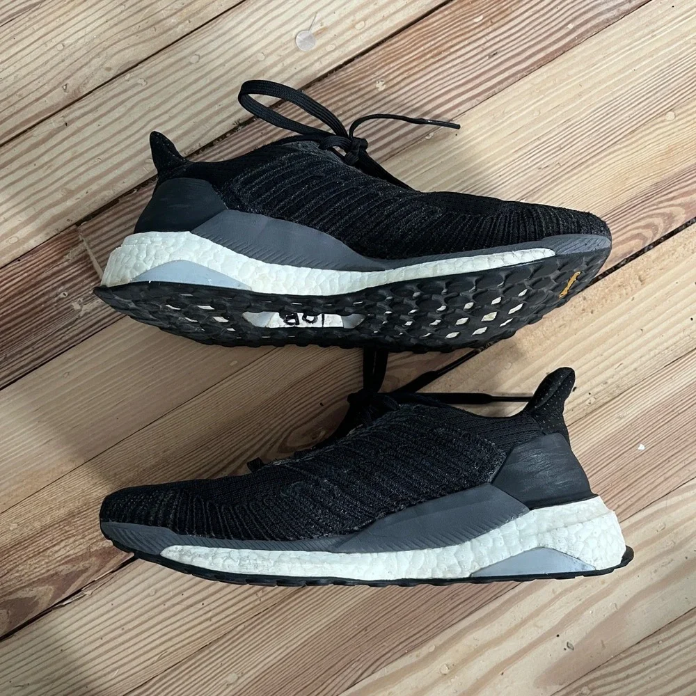 Adidas‎ Solar Boost 5.5 Womens Black Grey Running Shoes F34086 athletic comfort